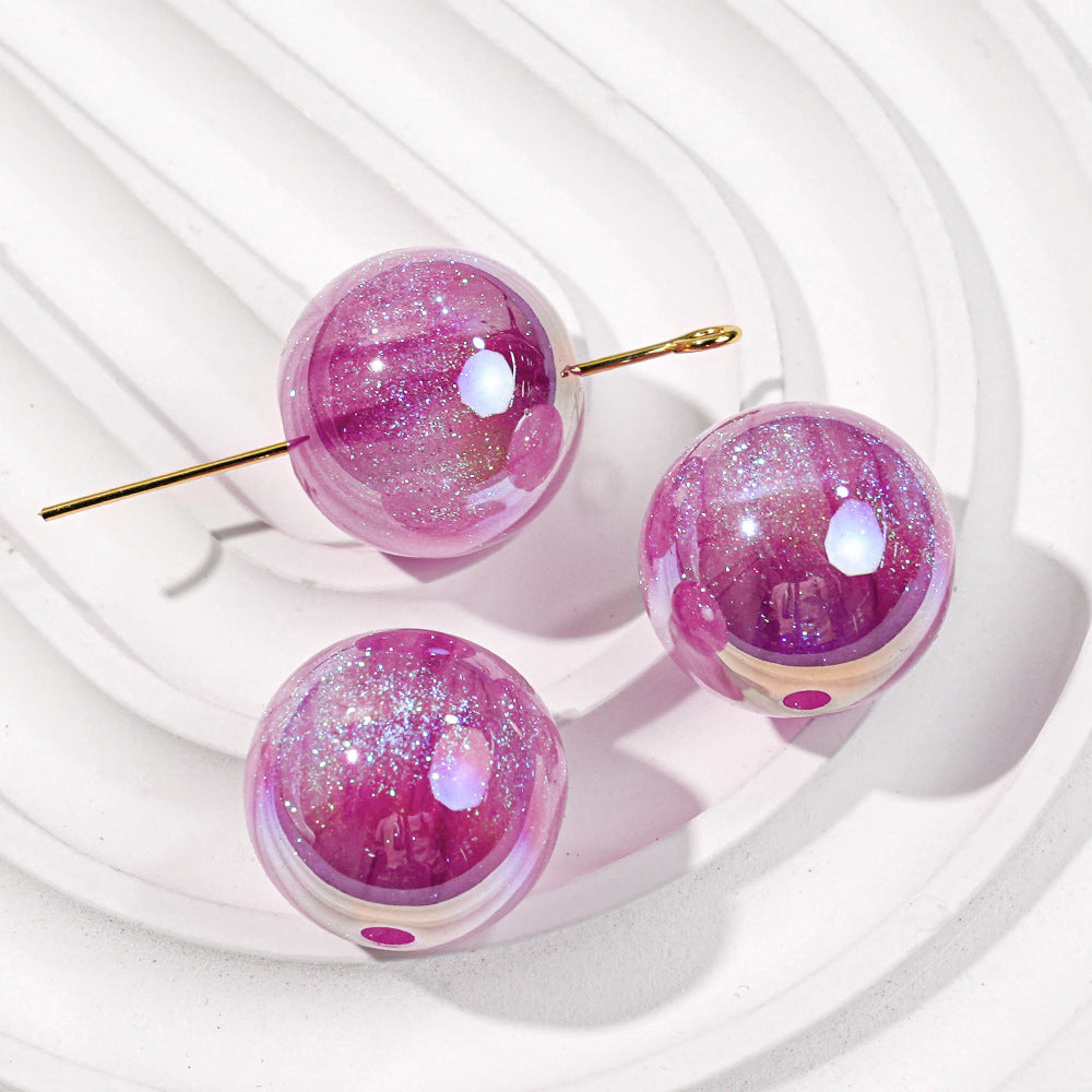 Round Beads - Deep Ocean Series