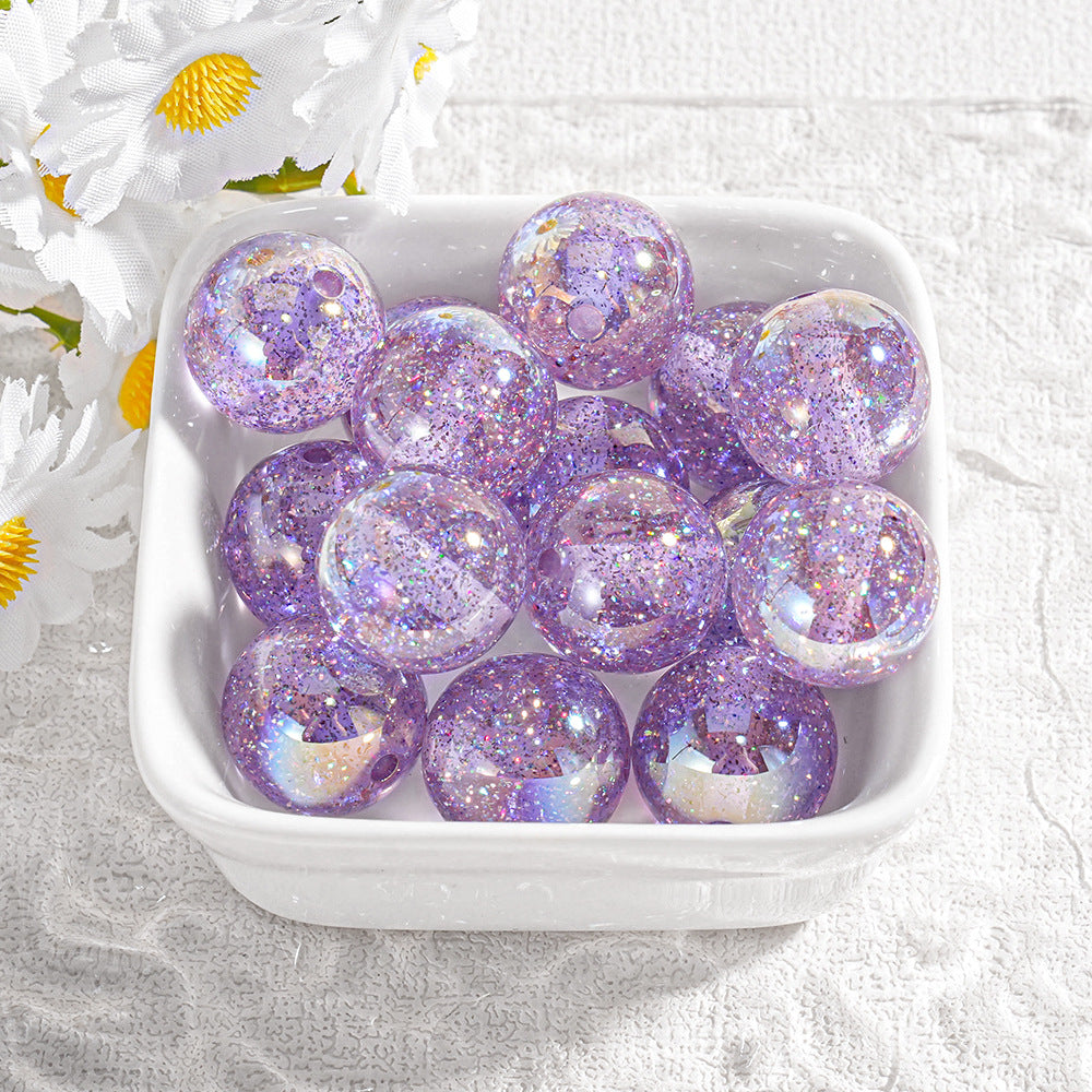 خرز دائري - سلسلة الليزر الهولوغرافي 