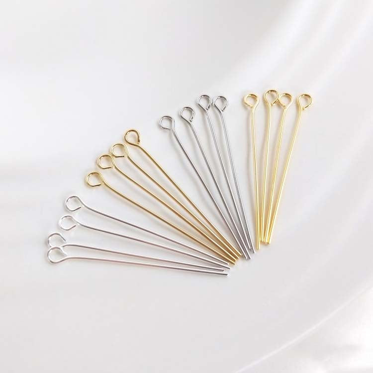 100pcs Ball/T-shape/Eyepin Point Headpins/Needle