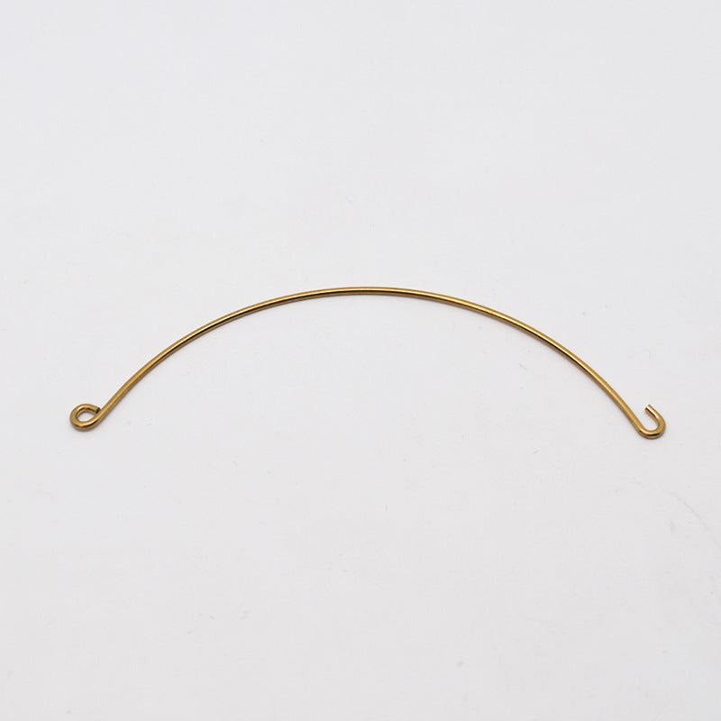 10pcs Brass Circle Connector Hoops