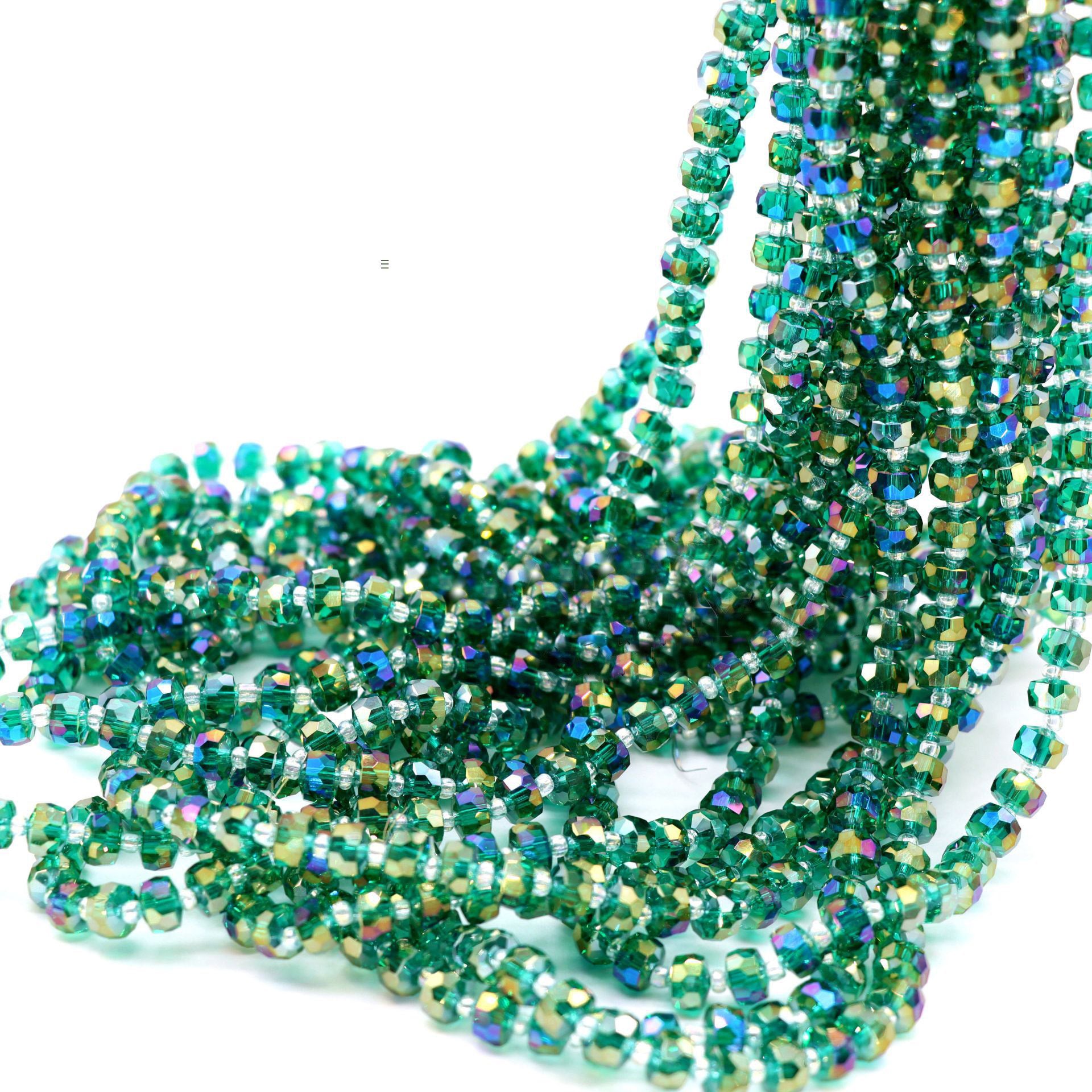 8MM Rondelle Beads