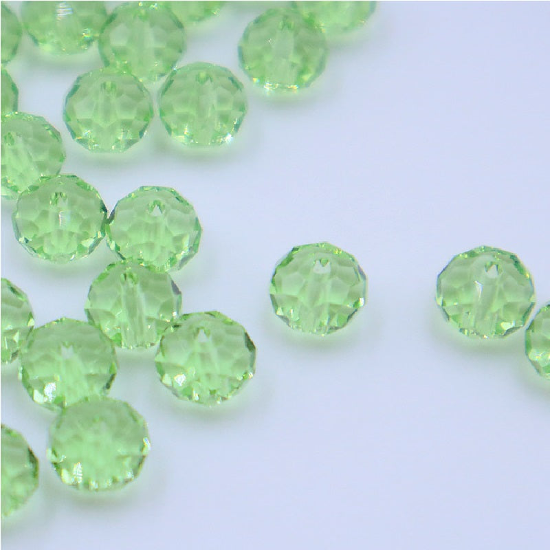 Premium 4/6/8mm Rondelles Crystal Beads-PureLucent Collection