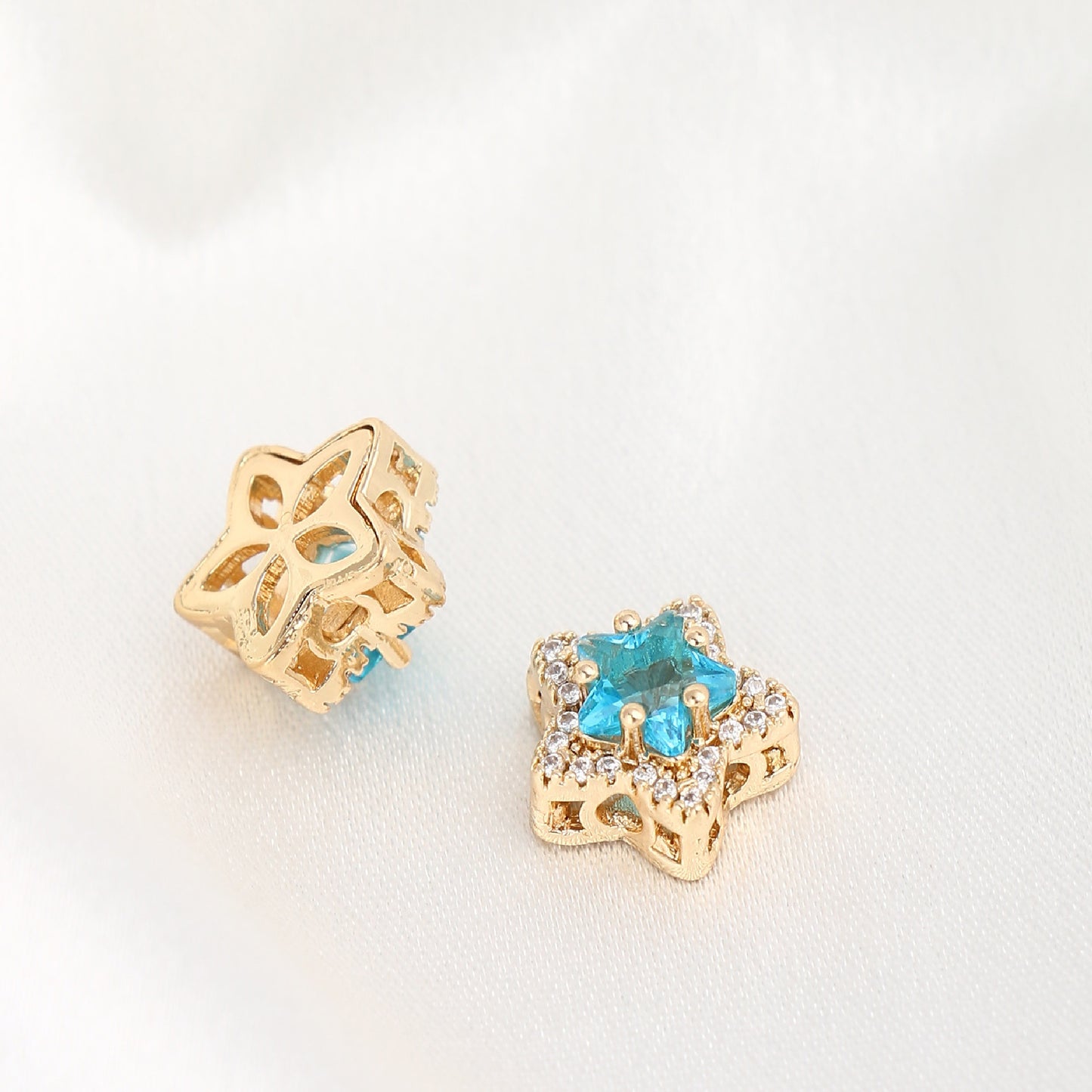 Five-pointed Star CZ Spacers