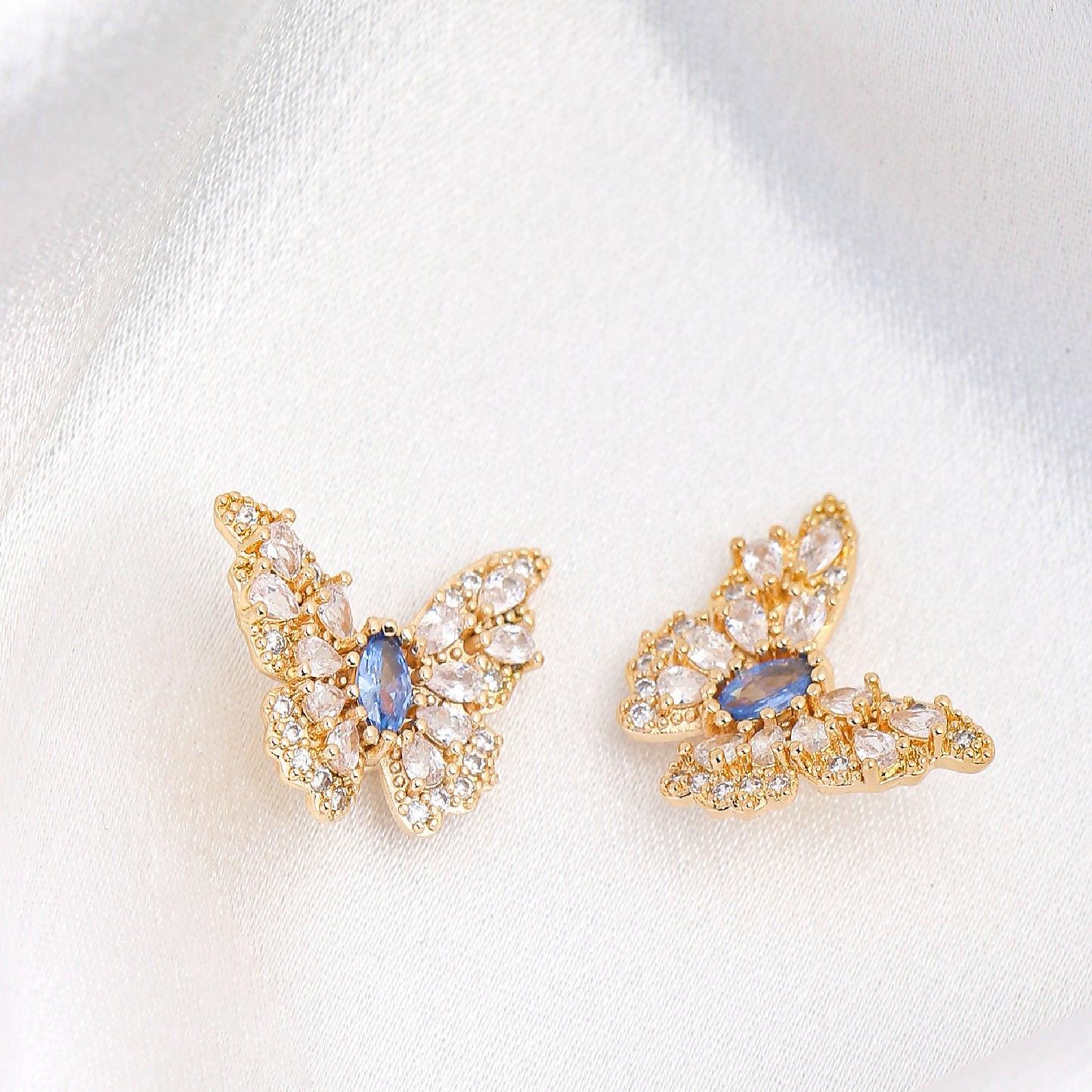 CZ Butterflies Spacers