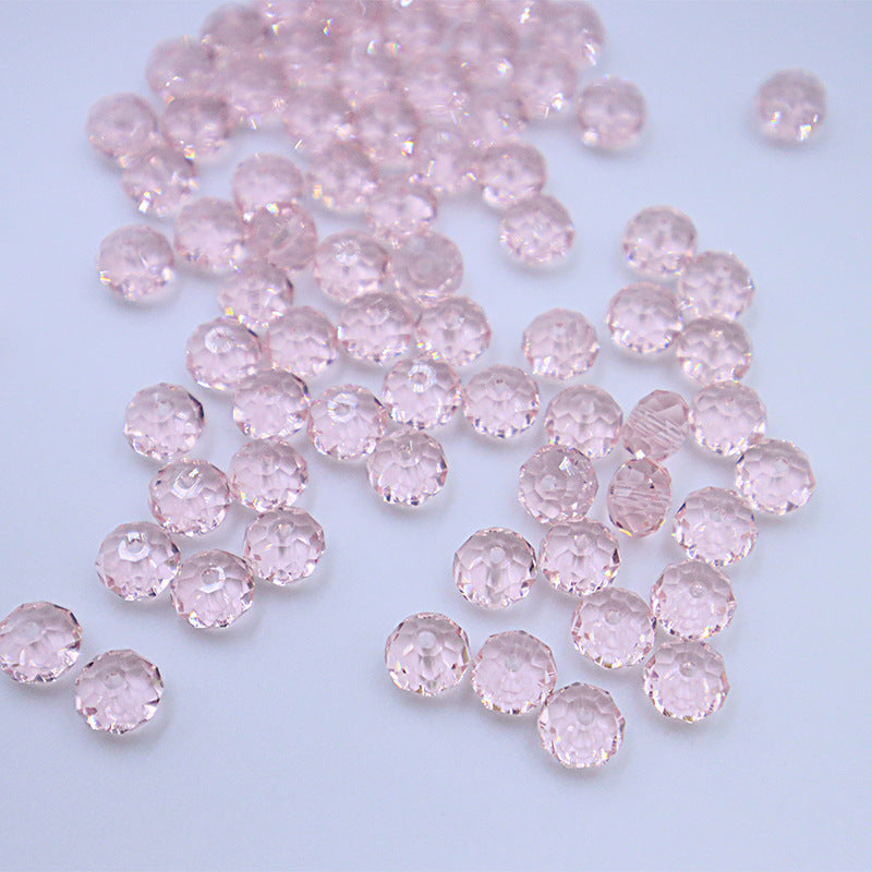 Premium 4/6/8mm Rondelles Crystal Beads-PureLucent Collection