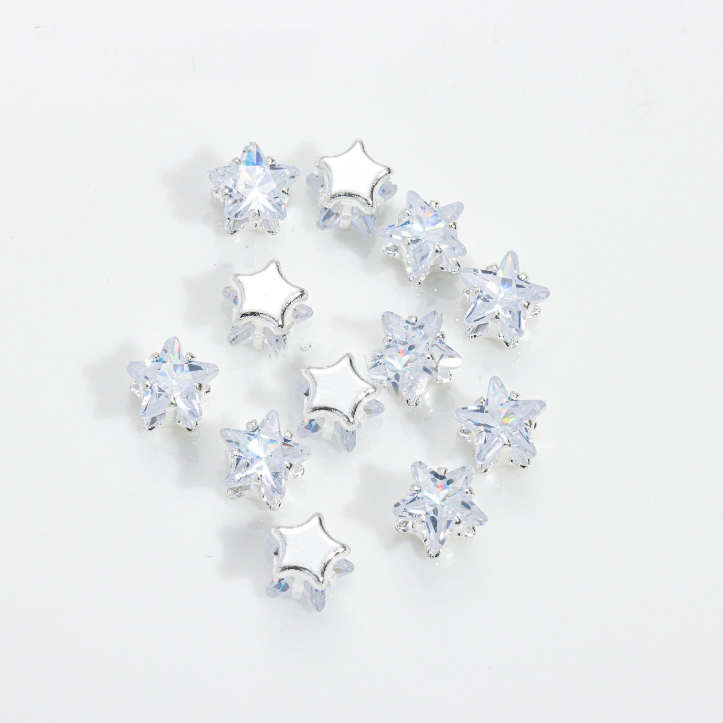 5mm Star Prong-Set CZ