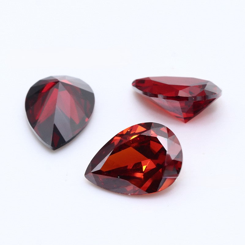 5A Pear Shape Loose CZ Stone - Bulk