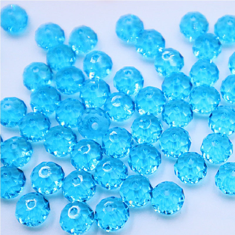 Premium 4/6/8mm Rondelles Crystal Beads-PureLucent Collection
