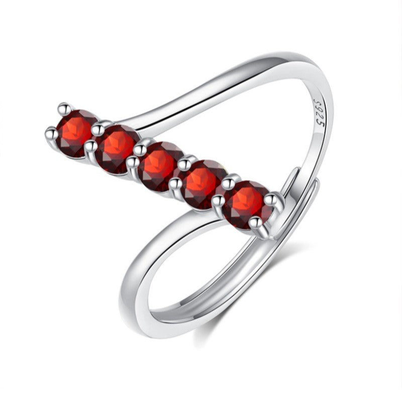 925 Sterling Silver Ring Mount for 3mm Round Amber/Jade/Pearl/Crystal