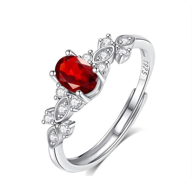 925 Sterling Silver Ring Mount for 4x6mm Oval Diamond