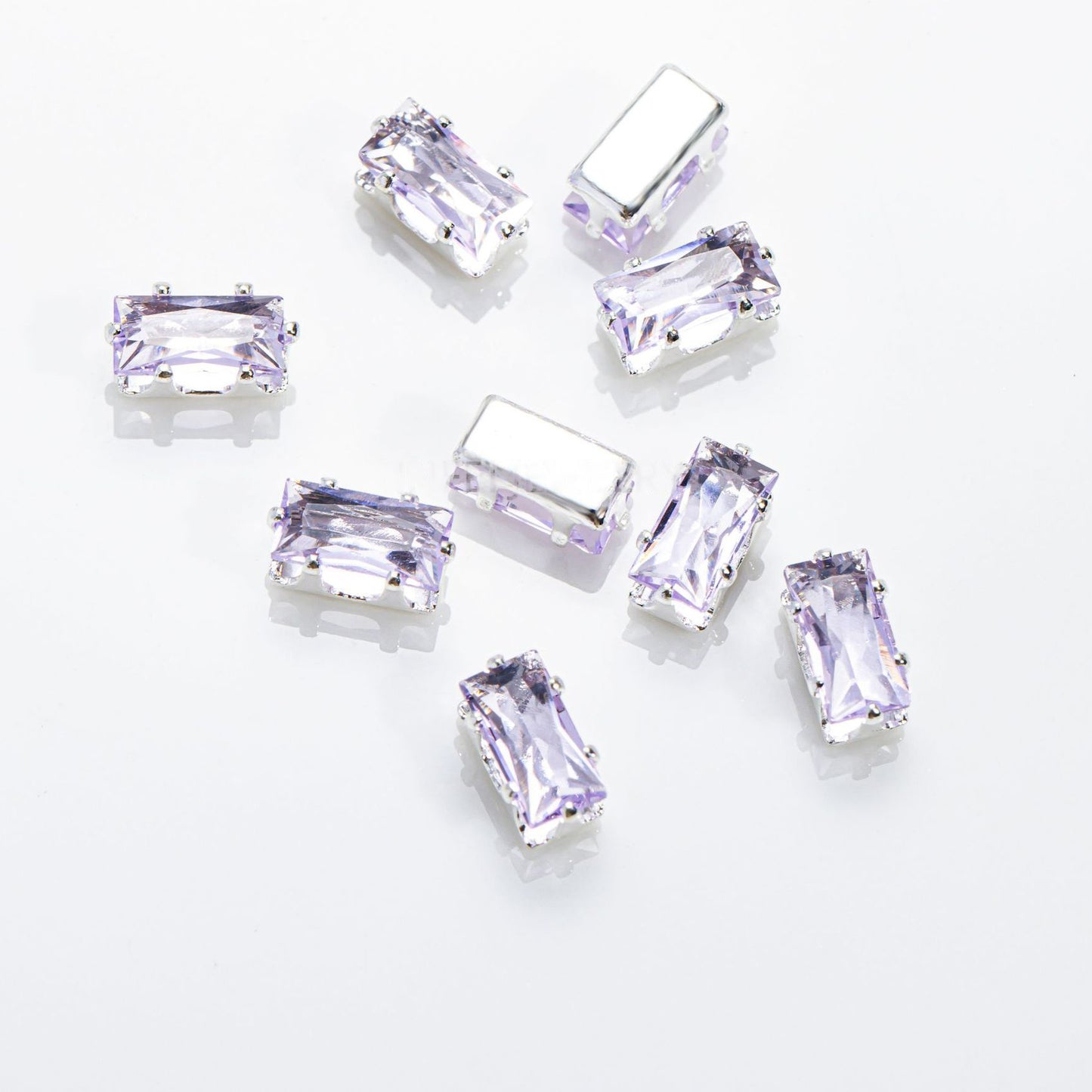 5x7mm Rectangle Zircon Beads