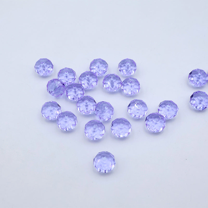 Premium 4/6/8mm Rondelles Crystal Beads-PureLucent Collection