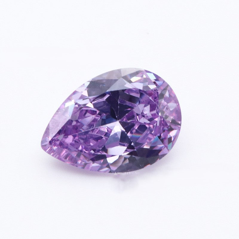 5A Pear Shape Loose CZ Stone - Bulk