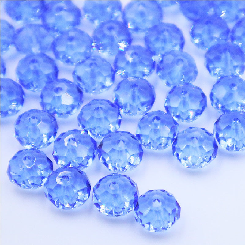 Premium 4/6/8mm Rondelles Crystal Beads-PureLucent Collection