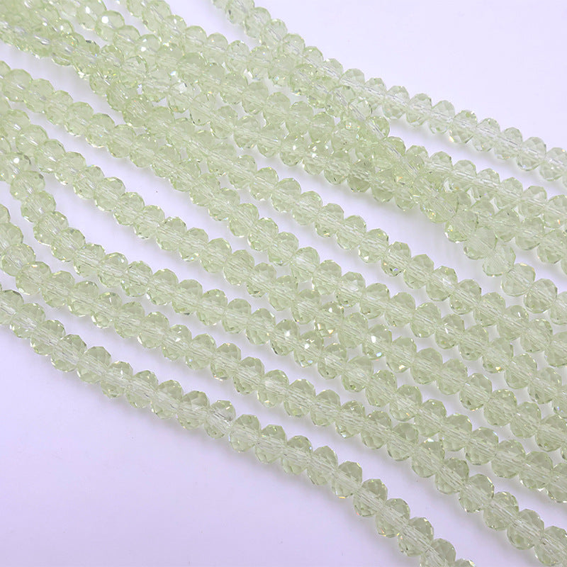Premium 4/6/8mm Rondelles Crystal Beads-PureLucent Collection