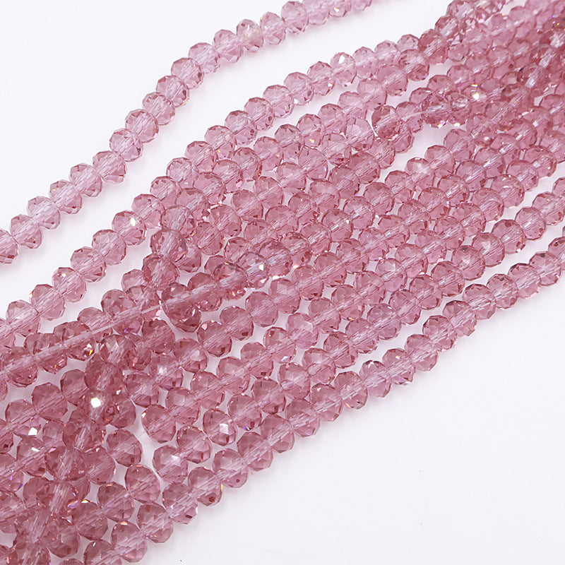 Premium 4/6/8mm Rondelles Crystal Beads-PureLucent Collection