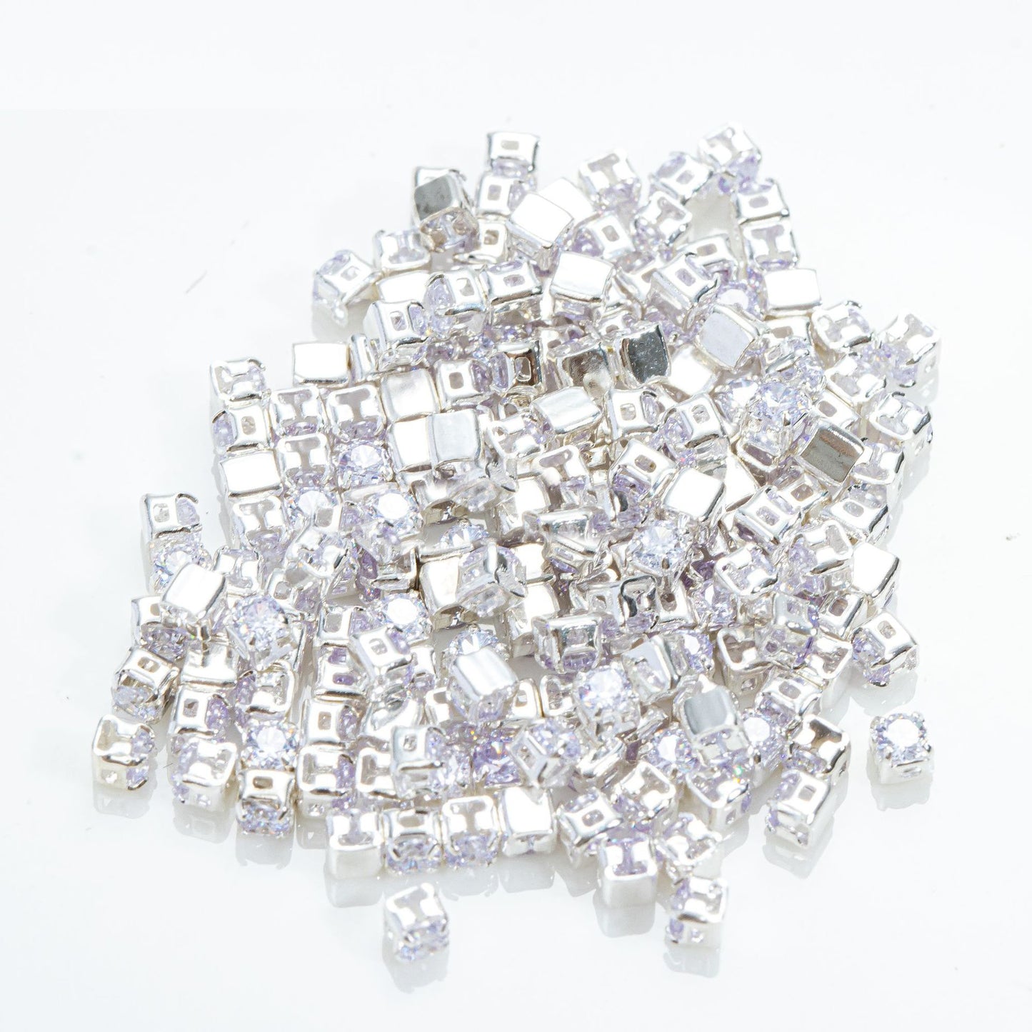 2mm Round Zircon Beads