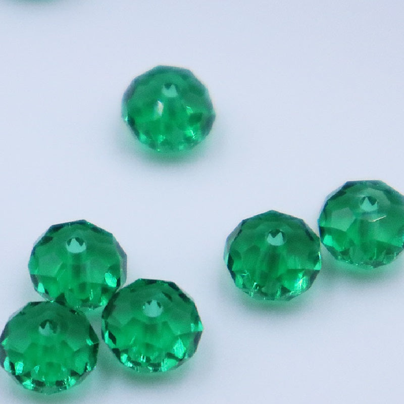 Premium 4/6/8mm Rondelles Crystal Beads-PureLucent Collection