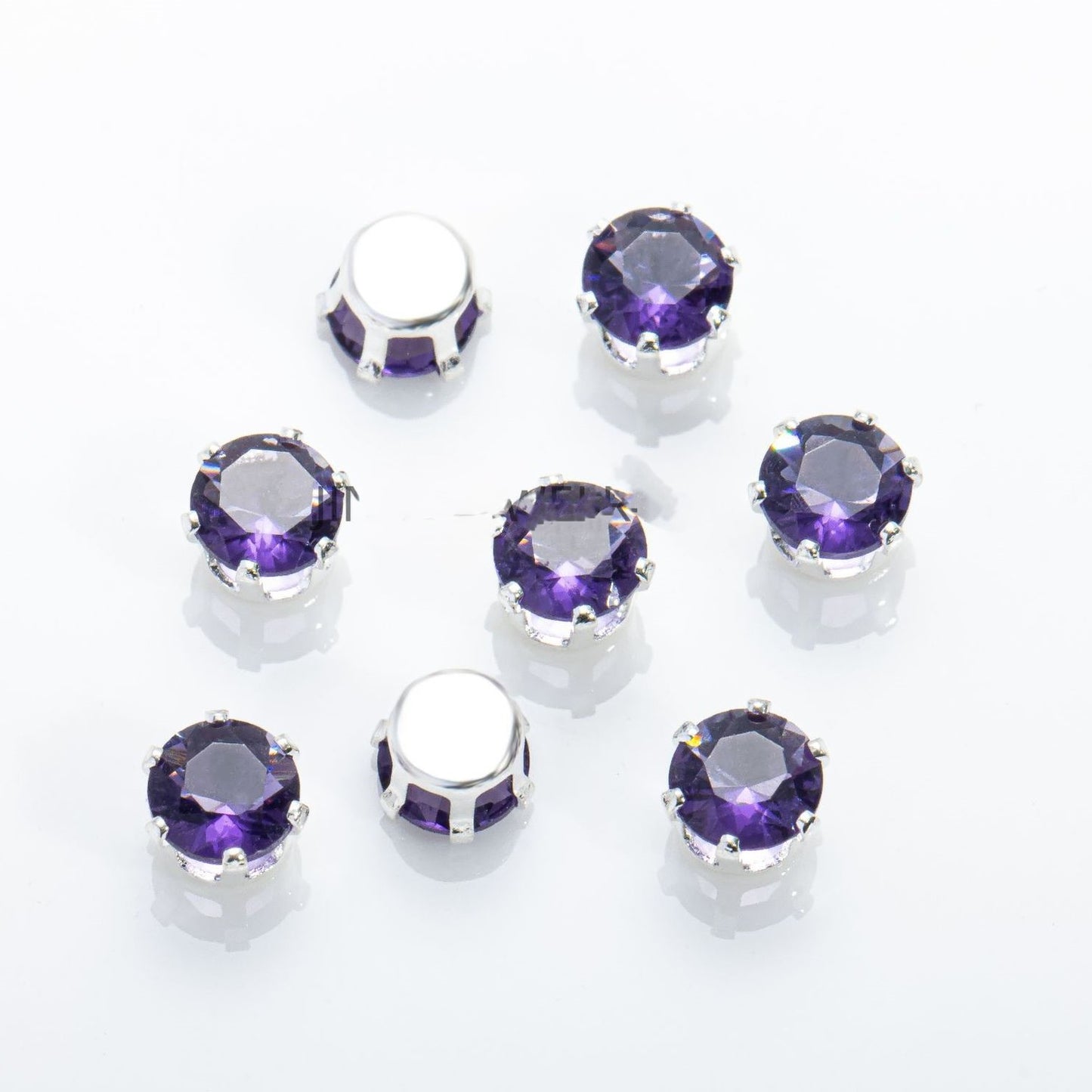 3MM Round Prong-Set CZ