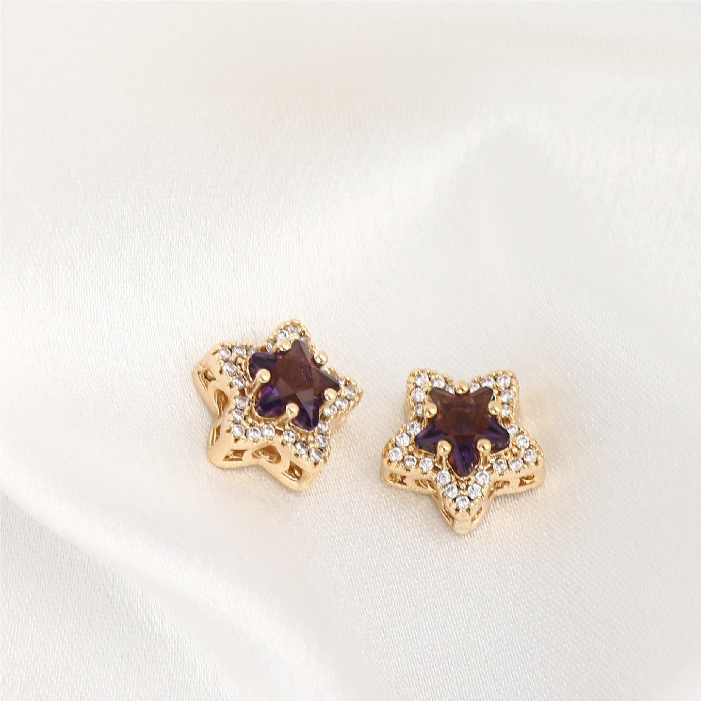 Five-pointed Star CZ Spacers