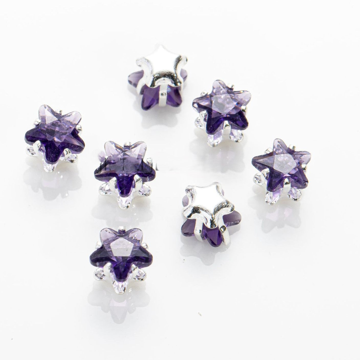 4mm Star Prong-Set CZ