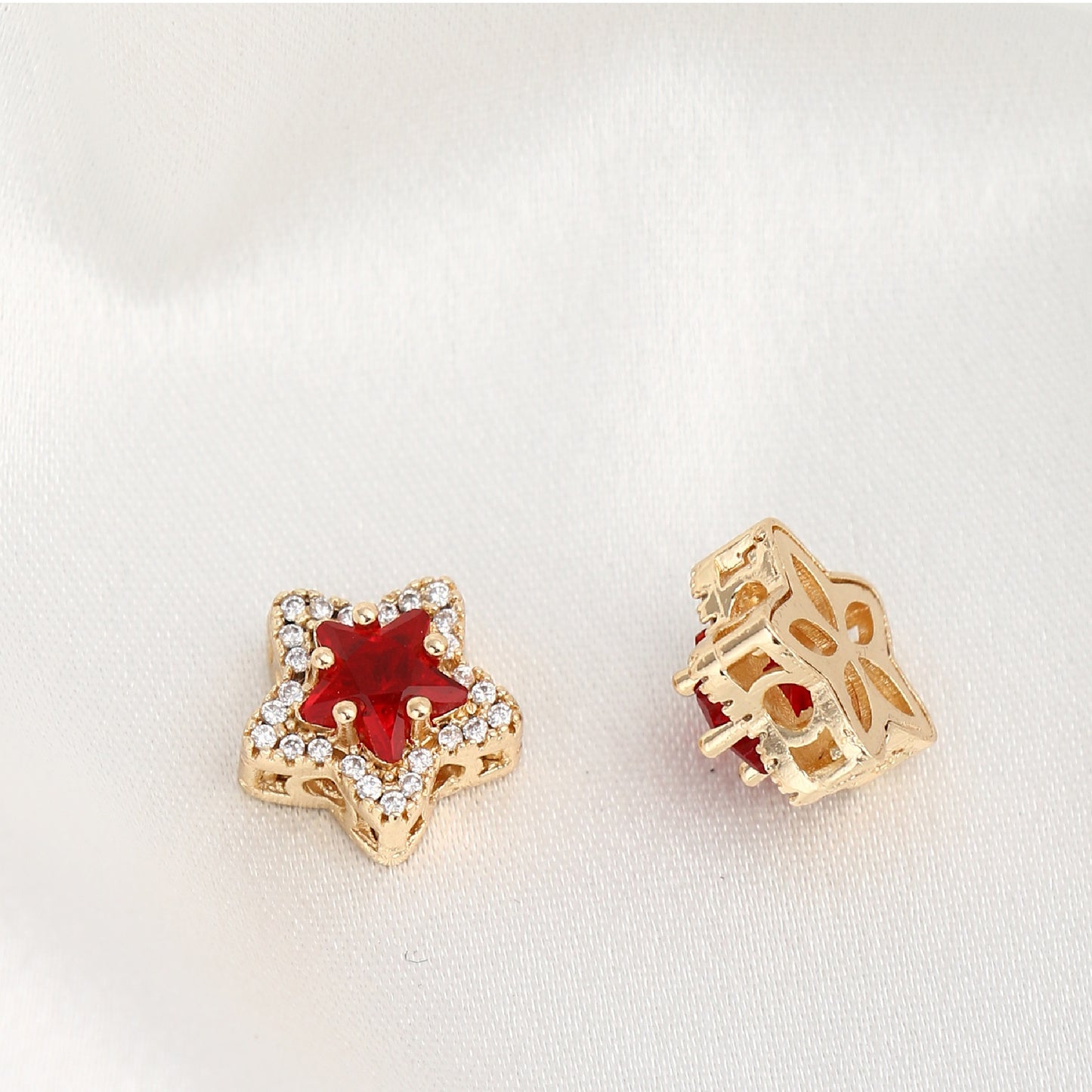 Five-pointed Star CZ Spacers