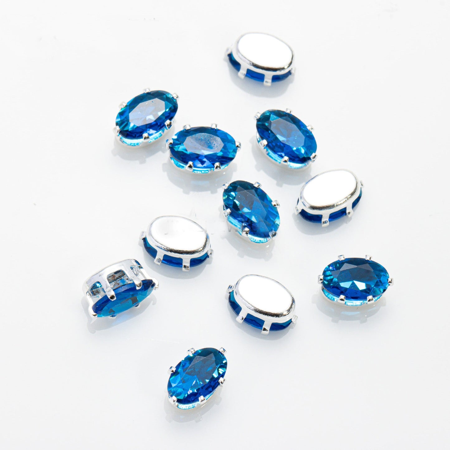 3x5mm Oval Zircon Beads