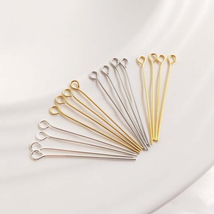 100pcs Ball/T-shape/Eyepin Point Headpins/Needle