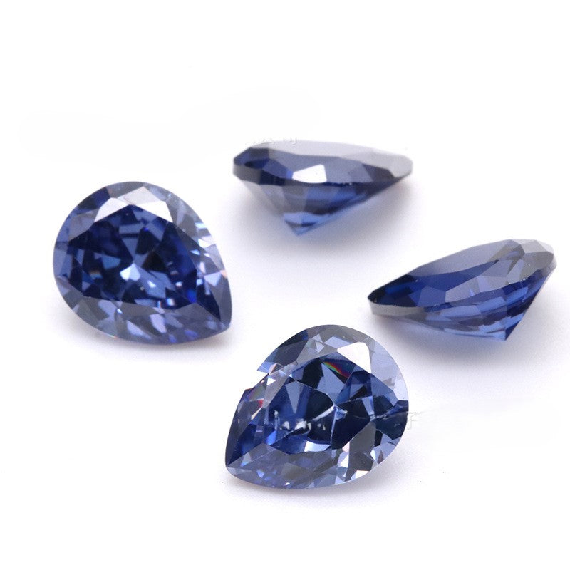 5A Pear Shape Loose CZ Stone - Bulk