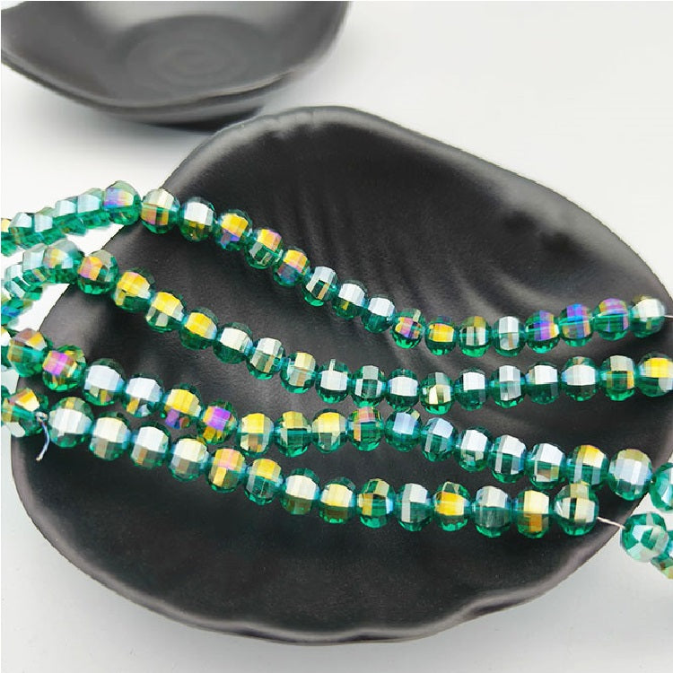 Premium 8MM Oval Round Crystal Beads