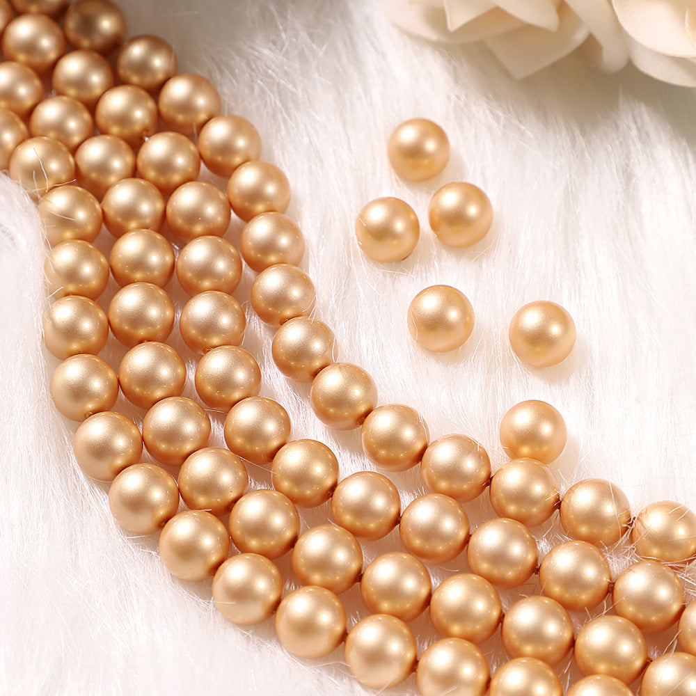 651 Swarovski Pearl - Antique Gold
