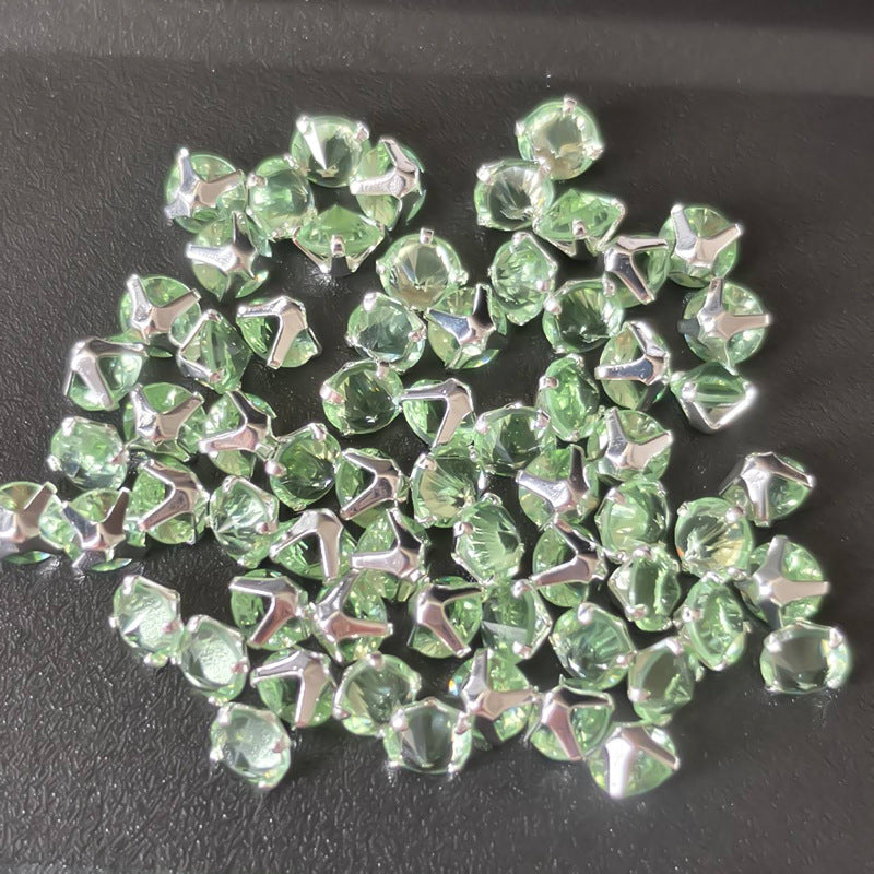 4MM Round Reverse Prong-Set CZ