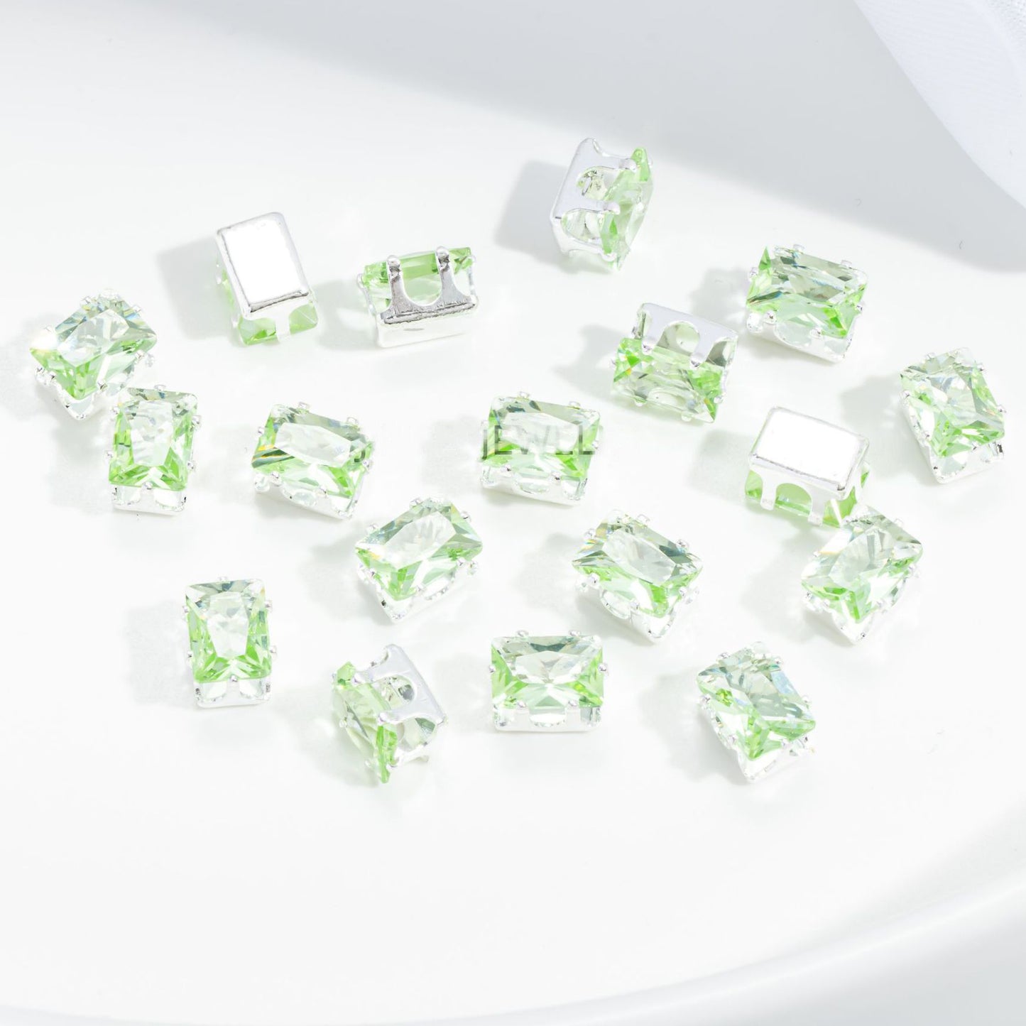 5x7mm Rectangle Zircon Beads