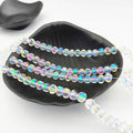 Premium 8MM Oval Round Crystal Beads
