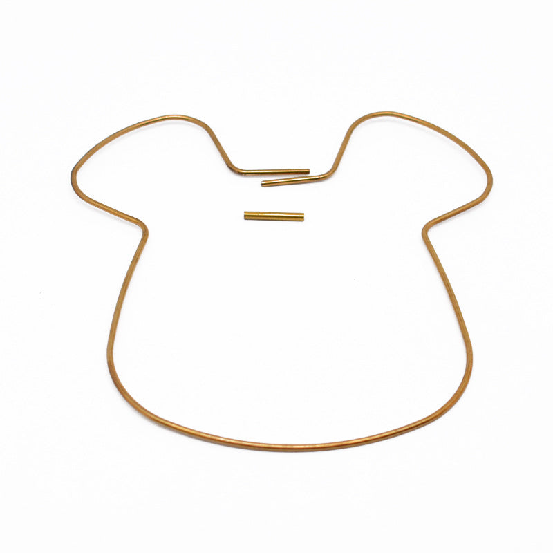 10pcs Brass Circle Connector Hoops