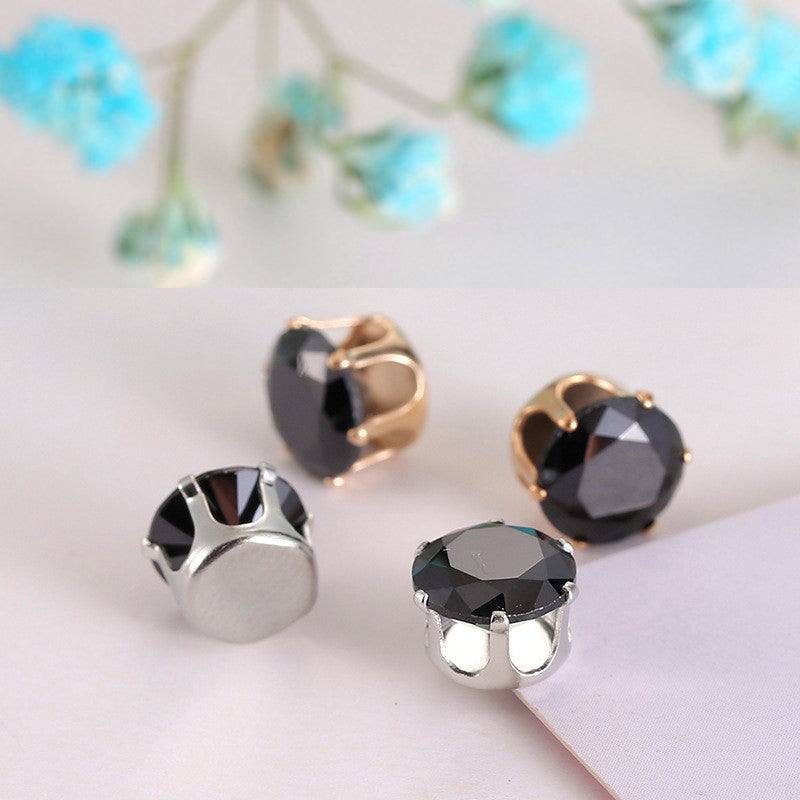 10MM Round Prong-Set CZ