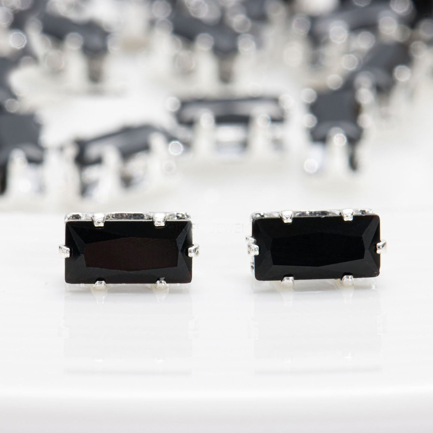 2x4mm Rectangle Zircon Beads