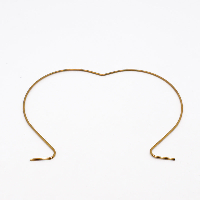 10pcs Brass Circle Connector Hoops