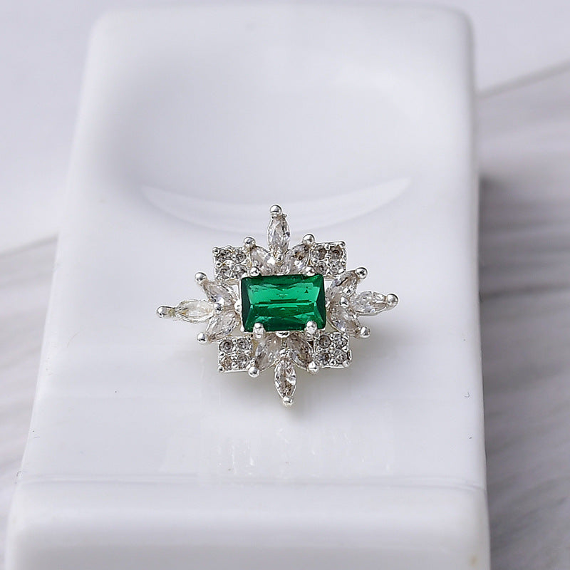 Luxury Rectangle CZ Spacer