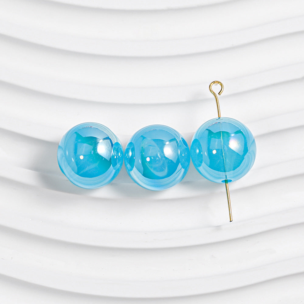 Round Beads - Jelly Raindrop Series