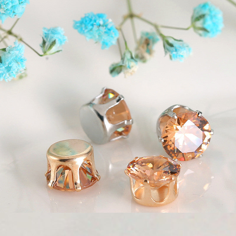 10MM Round Prong-Set CZ
