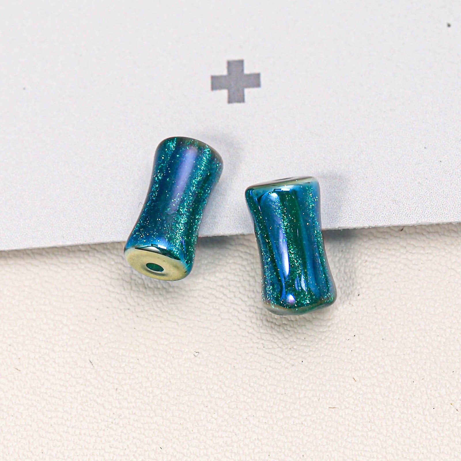 (50pcs)Mermaid Bamboo Tube Beads