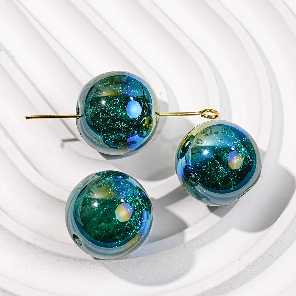 Round Beads - Deep Ocean Series