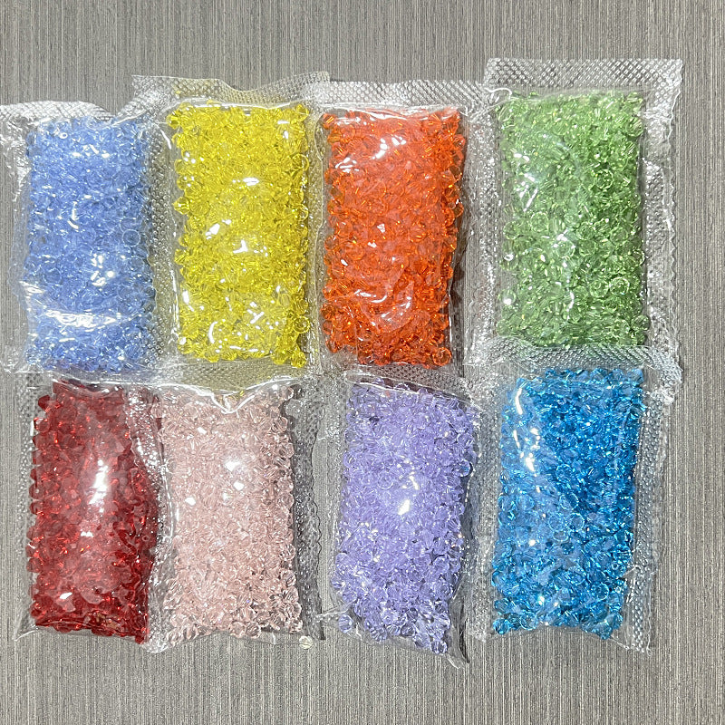 Premium 4/6/8mm Bicone Crystal Beads-PureLucent Collection