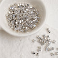 (100pcs)3MM Round Prong-Set CZ