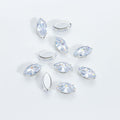 (100pcs)4x8mm Marquise Prong-Set Rhinestone Beads