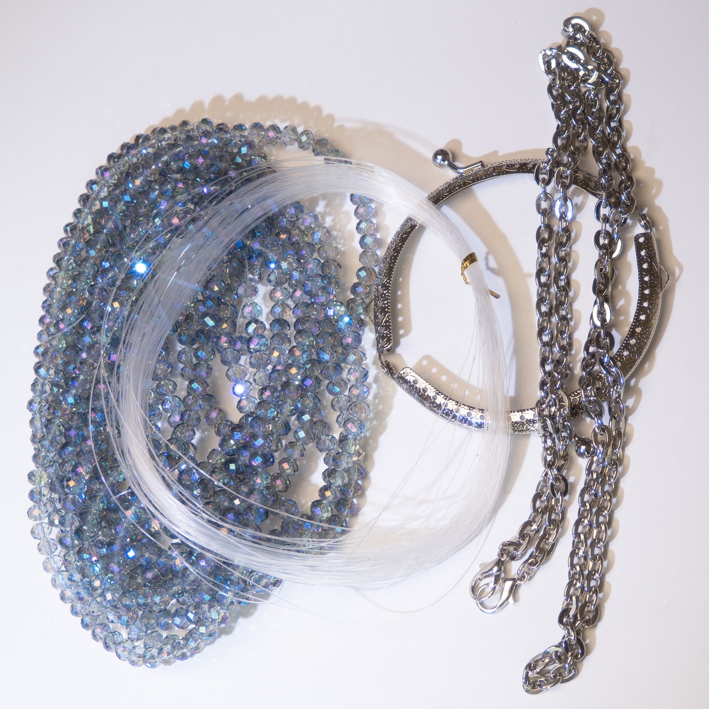 Kit 7 - Cuentas y Accesorios Cuentas para Mini Bolso de Mano