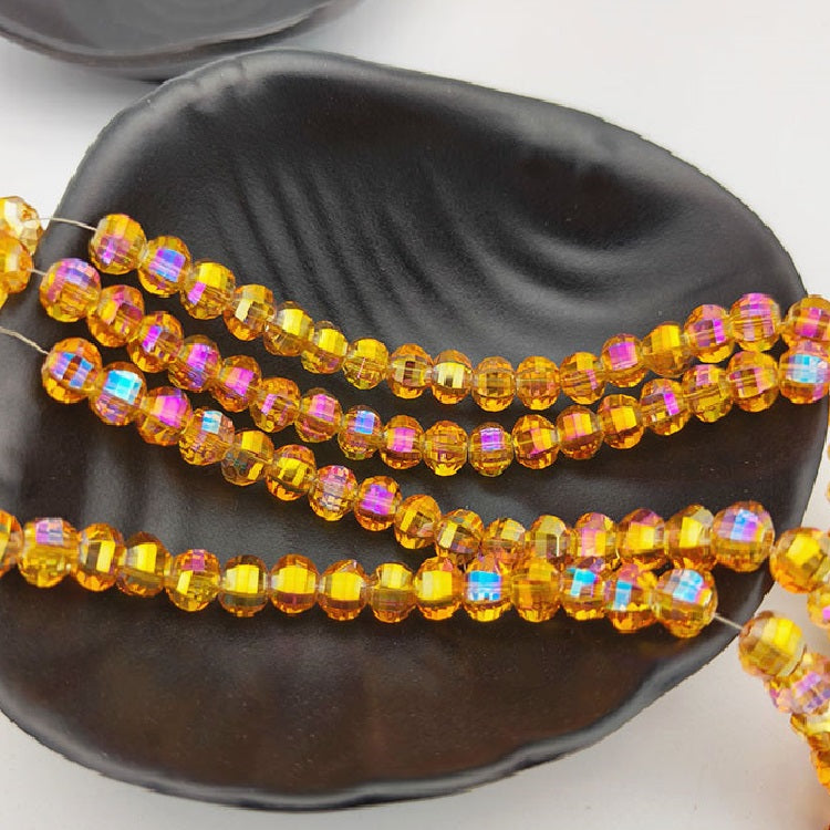 Premium 8MM Oval Round Crystal Beads