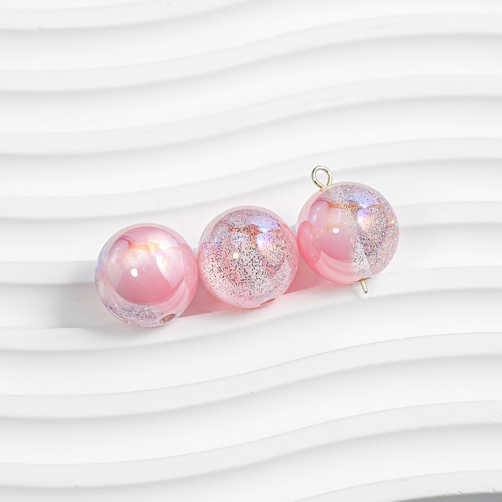 خرز دائري - سلسلة Galaxy Splatter 