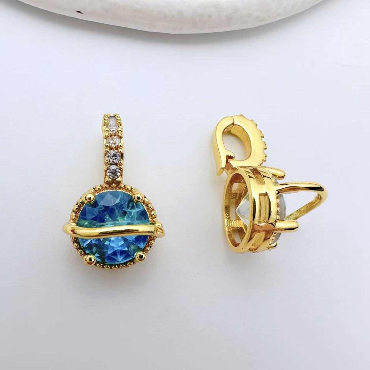 Big Zircon Connection Closure/Clasp